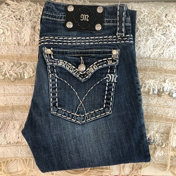 Miss Me Denim - Miss Me boot cut triple stitched jeans 29
